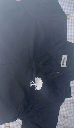 Push Trees Black Button-Up Shirt