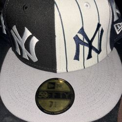 two used slightly baseball caps