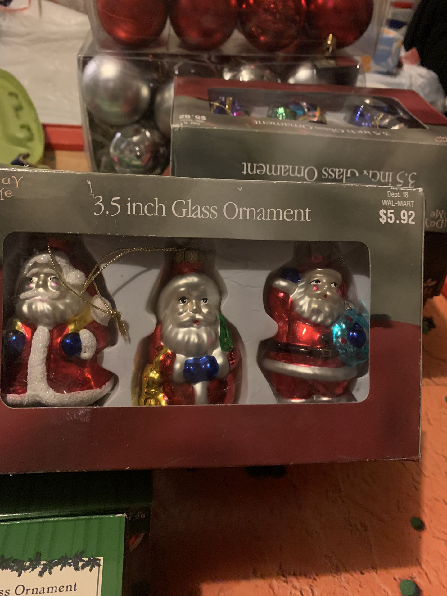Christmas Glass Ornament NEW! more 70 items!!!!