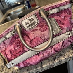 Coach Madison Sofia Pink Purse