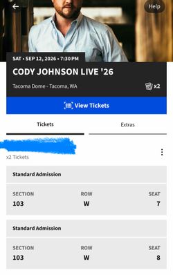 Cody Johnson tickets