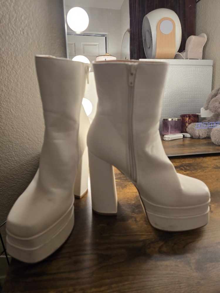 White Boots