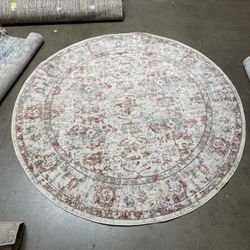 Round Area Rug 8x8
