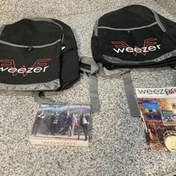 Weezer concert VIP  merch