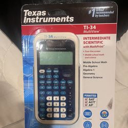 TEXAS INSTRAMENTS  TI-34 Graphing Calculator