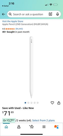 Apple Pencil 2nd generation New In Box