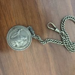 Antique 1910 Mexico Brewery Watch Fob Token - Centennial Independence