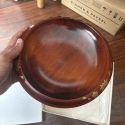 Japanese Wooden Plate 