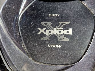 Sony exploded speaker 12oo w