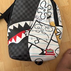 Spray Ground Back Pack Sponge Bob Edition