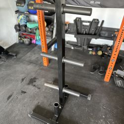 Olympic Weight & Barbell Holder 