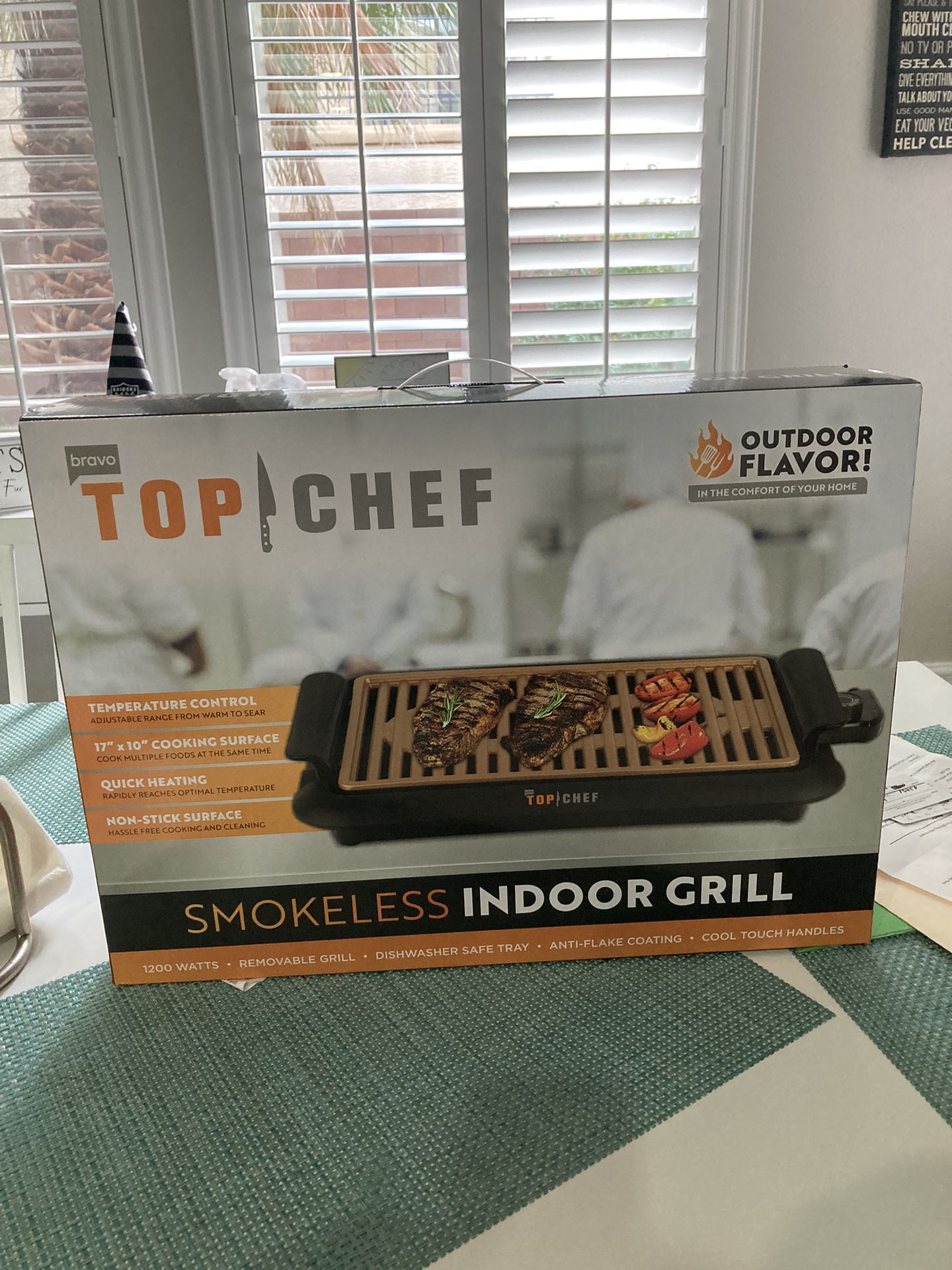Bravo Top Chef Smokeless Indoor Grill