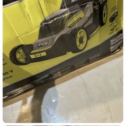 Ryobi Electric Lawn Mower. 