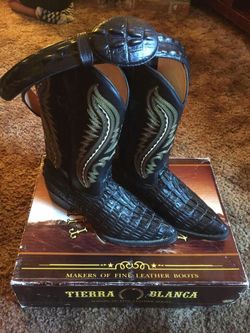 Tierra Blanca Botas Mexicanas Precio Negociable Price Negotiable