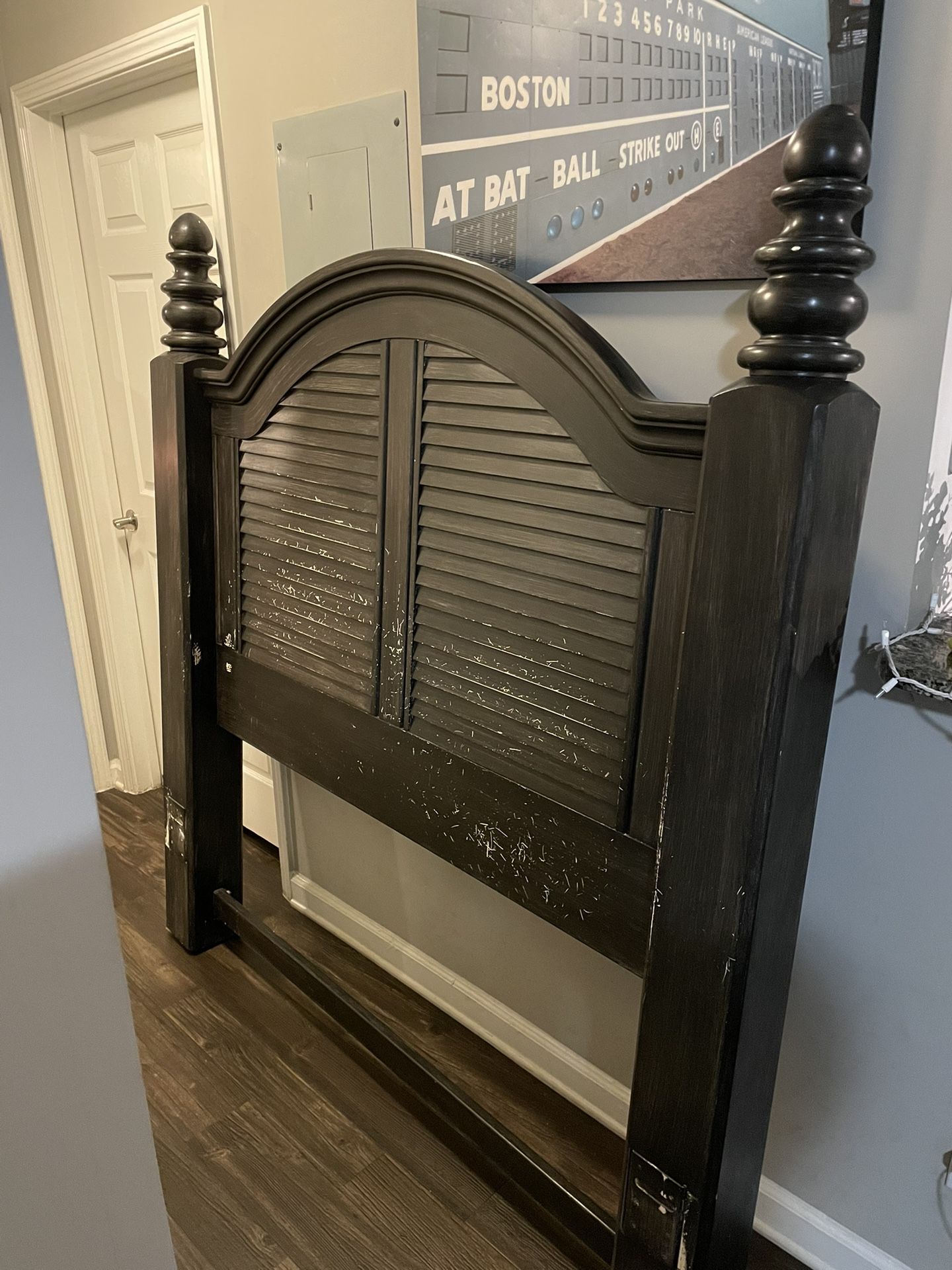 Bed Frame with two nightstands