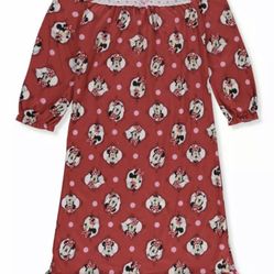 Girls Disney Mickey Mouse Night Gown /size 8 & 10 /brand New 