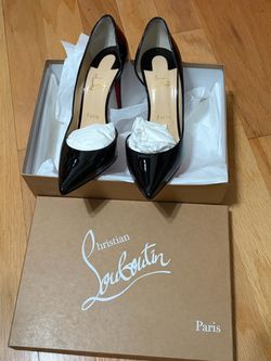 Black Authentic Christian Louboutin -Iriza 100