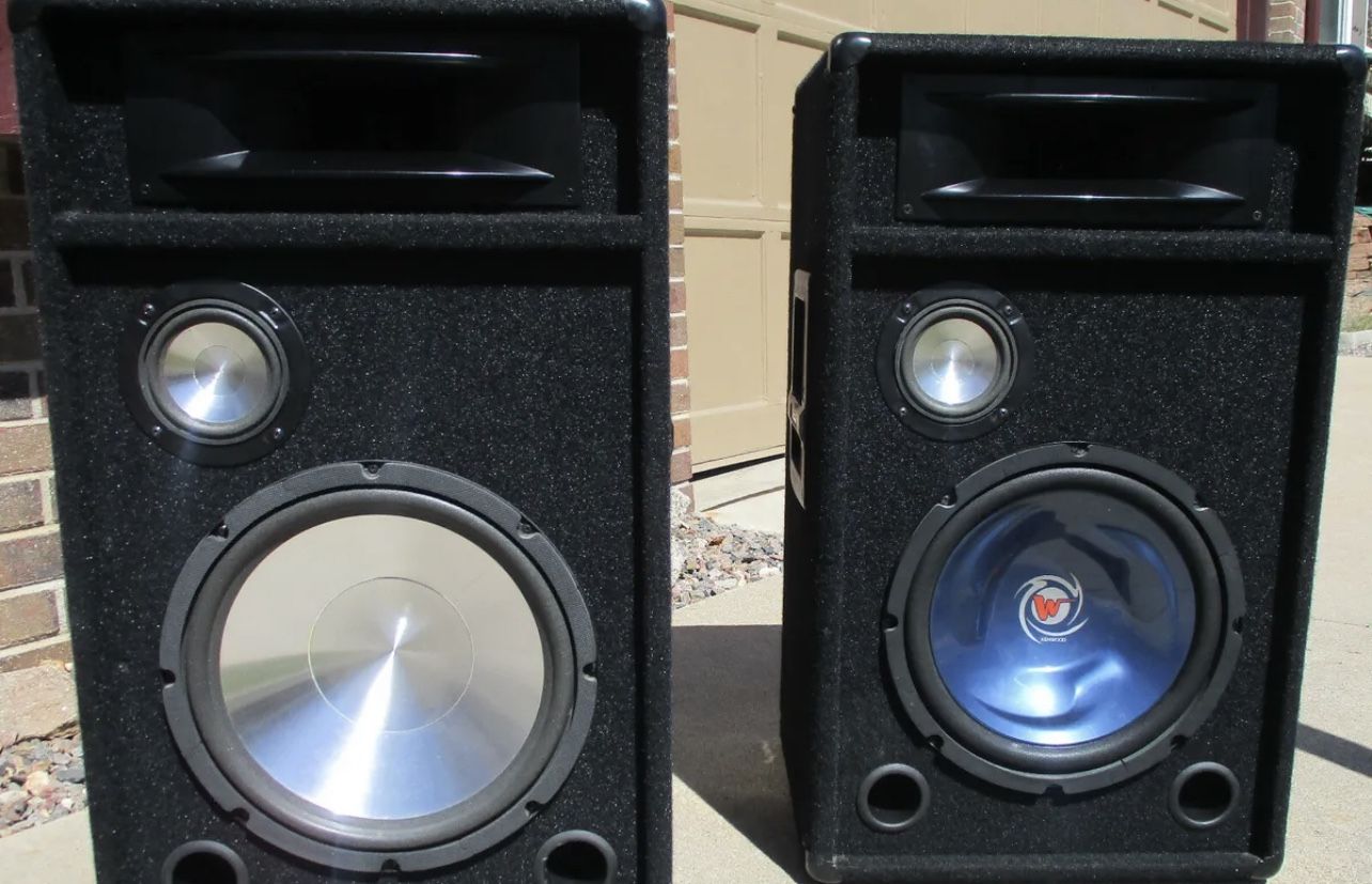 Digital Audio 2000 - Model DA 2012 Monitor Three Way Series II Loud Speakers 15inches