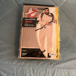 Ghost Busters Jumpsuit Halloween Costume Adult