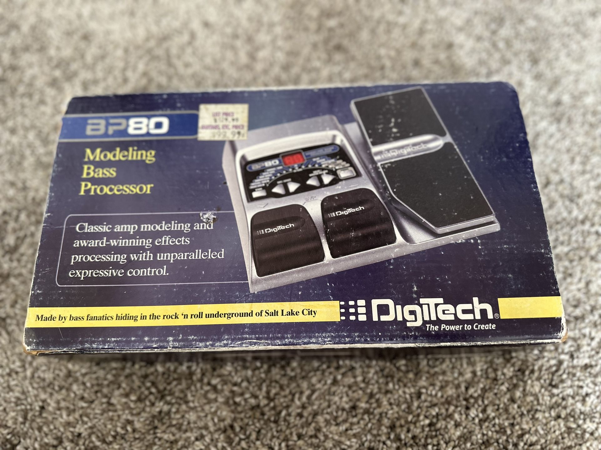 DigiTech BP-80 Modeling Bass Processor