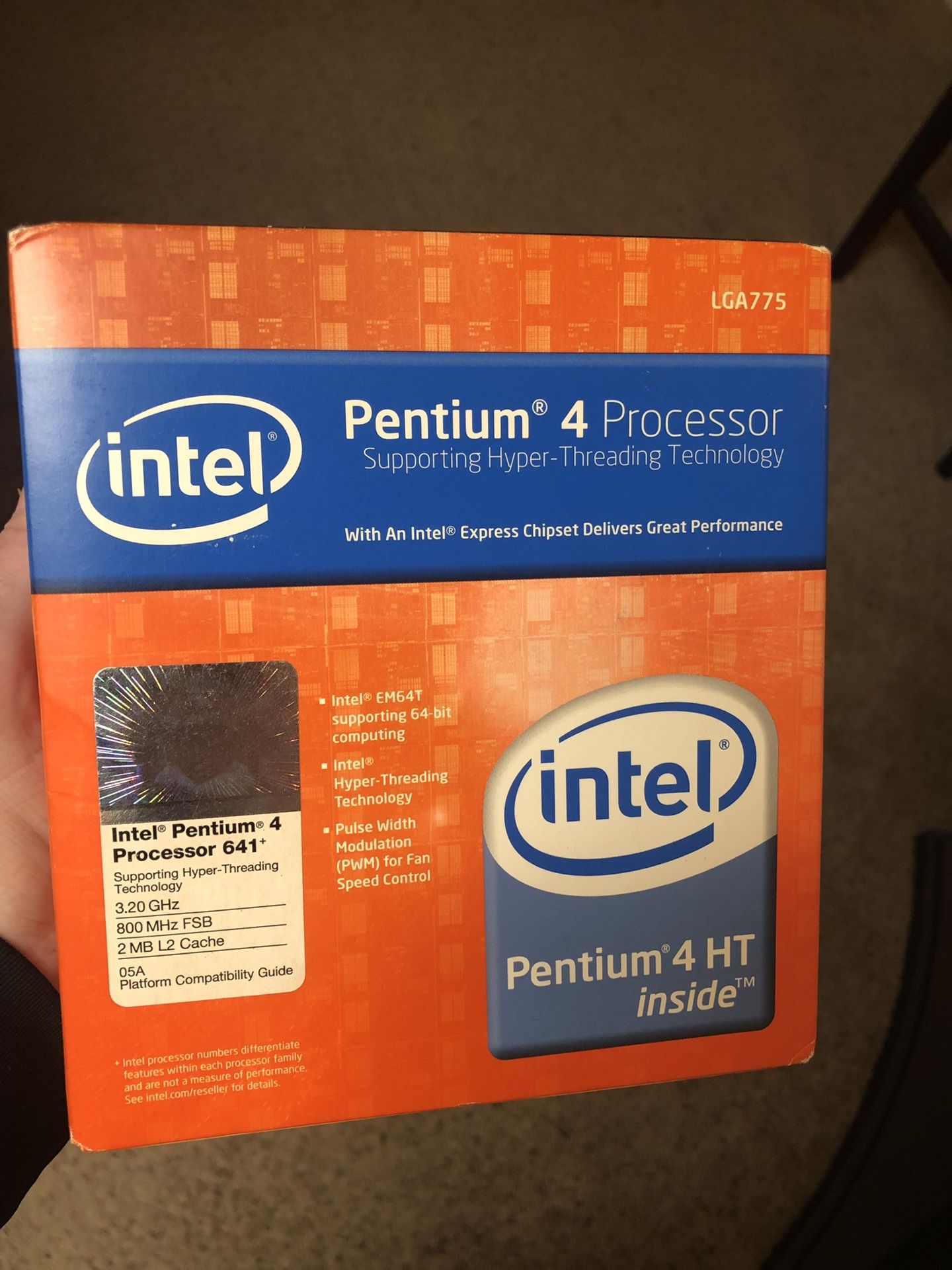 Pentium 4 processor 641+