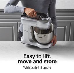 Hamilton Beach Stand Mixer with Stainless Steel Bowl