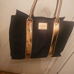New Xl Tote By Victoriassecret Blk Coppee