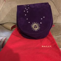 Purple Bally Purse