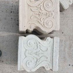 Decorative Concrete Bench 