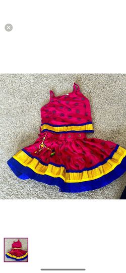 Lahnga Choli For Girl Size 6-9 Months 