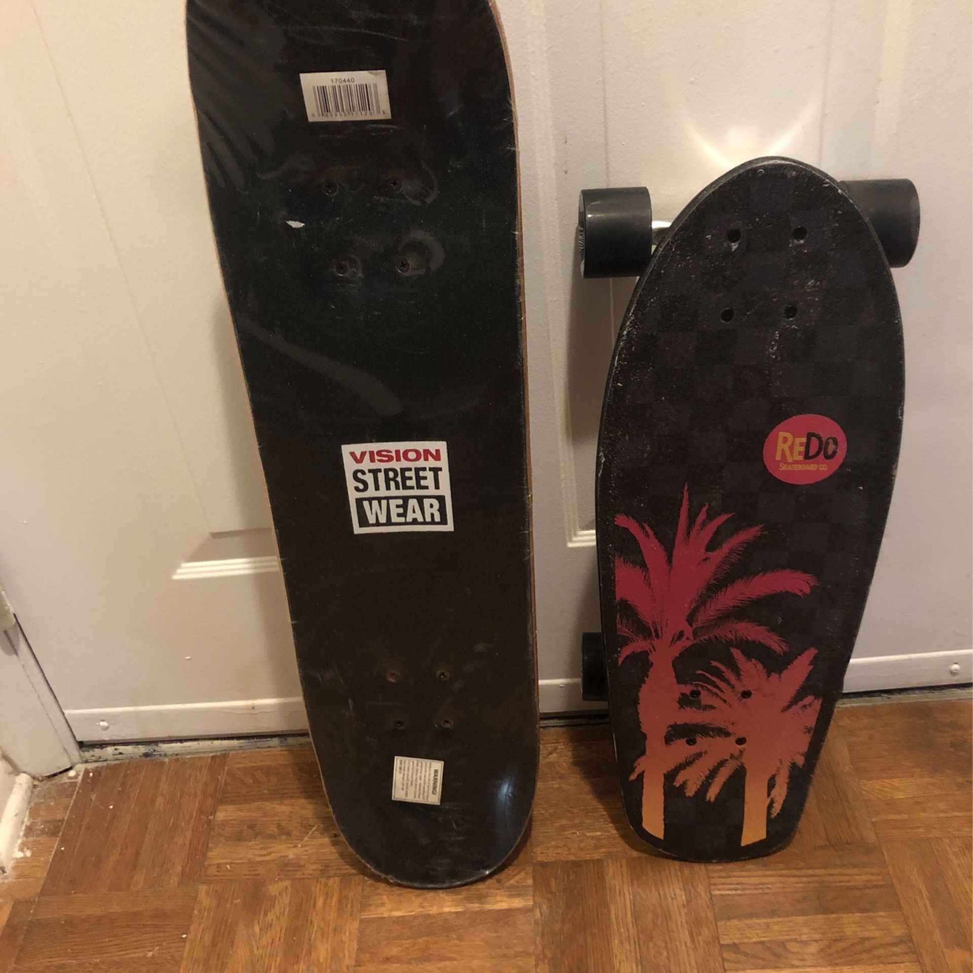 2 Skateboards…Like New Condition!