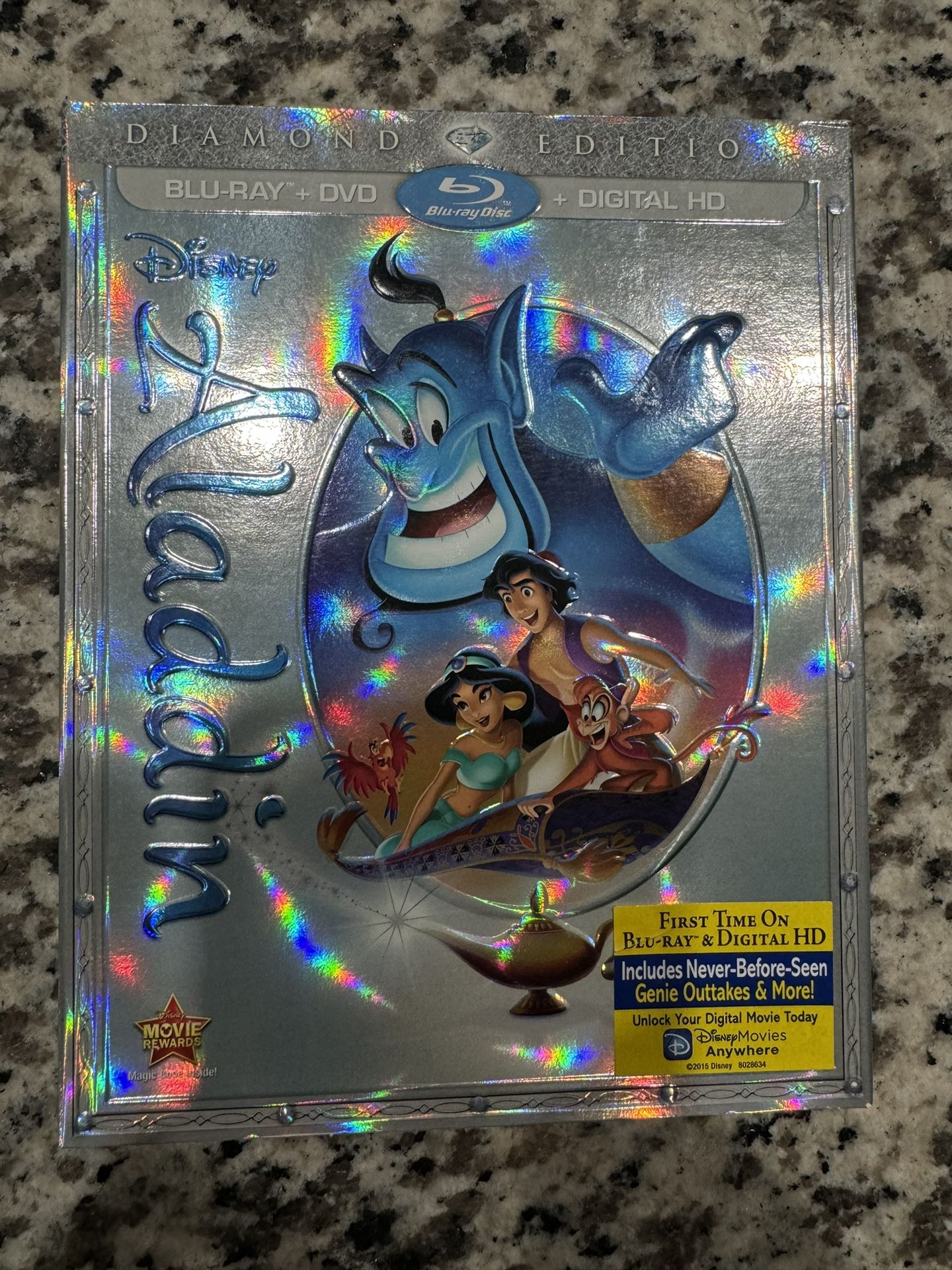 Aladdin (Diamond Edition) (Blu-ray + DVD + Digital Code)