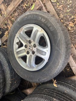 Honda spare wheel