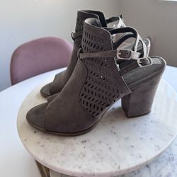 Suede Heels