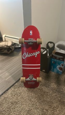 Chicago Bulls Aluminati Skateboard / Cruiser (NBA Licensed)