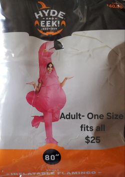 Hyde & EEK Inflatable Flamingo Adult Costume