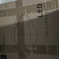 Vander Life LED Ceiling Lamps AC 200-250V 50/60Hz Warm White
