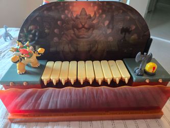 Bowser Mario castle toy