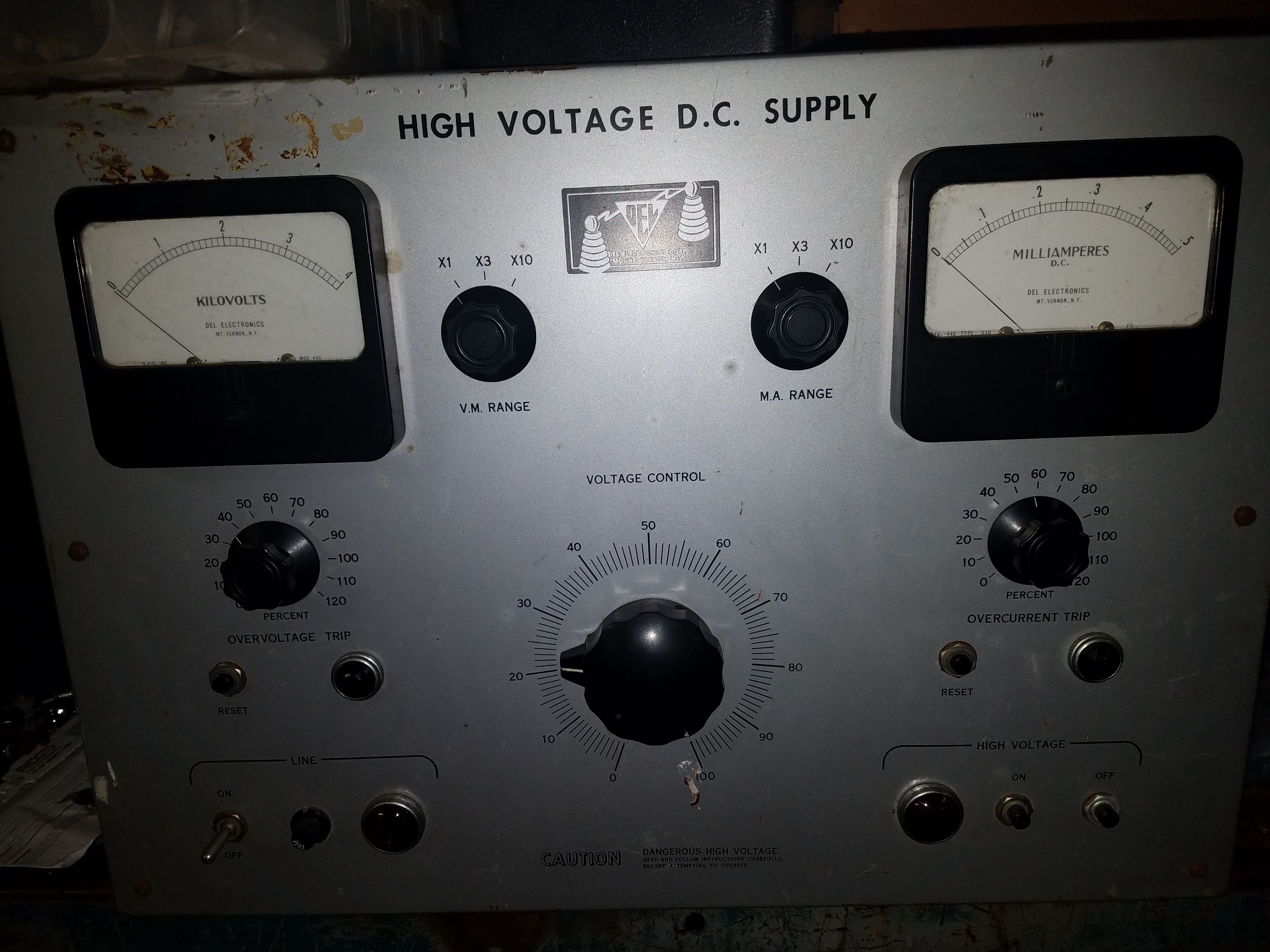 Huge 35kw high voltage dc power supply lab grade