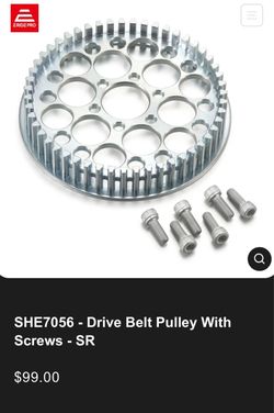 Eride SR Drive  belt pulley