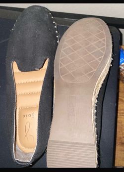 Joie black espadrilles size 9