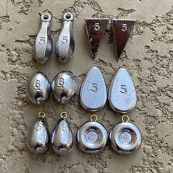 Pyramid, Bank, Bell, Disc, No-Roll, and Egg Weights