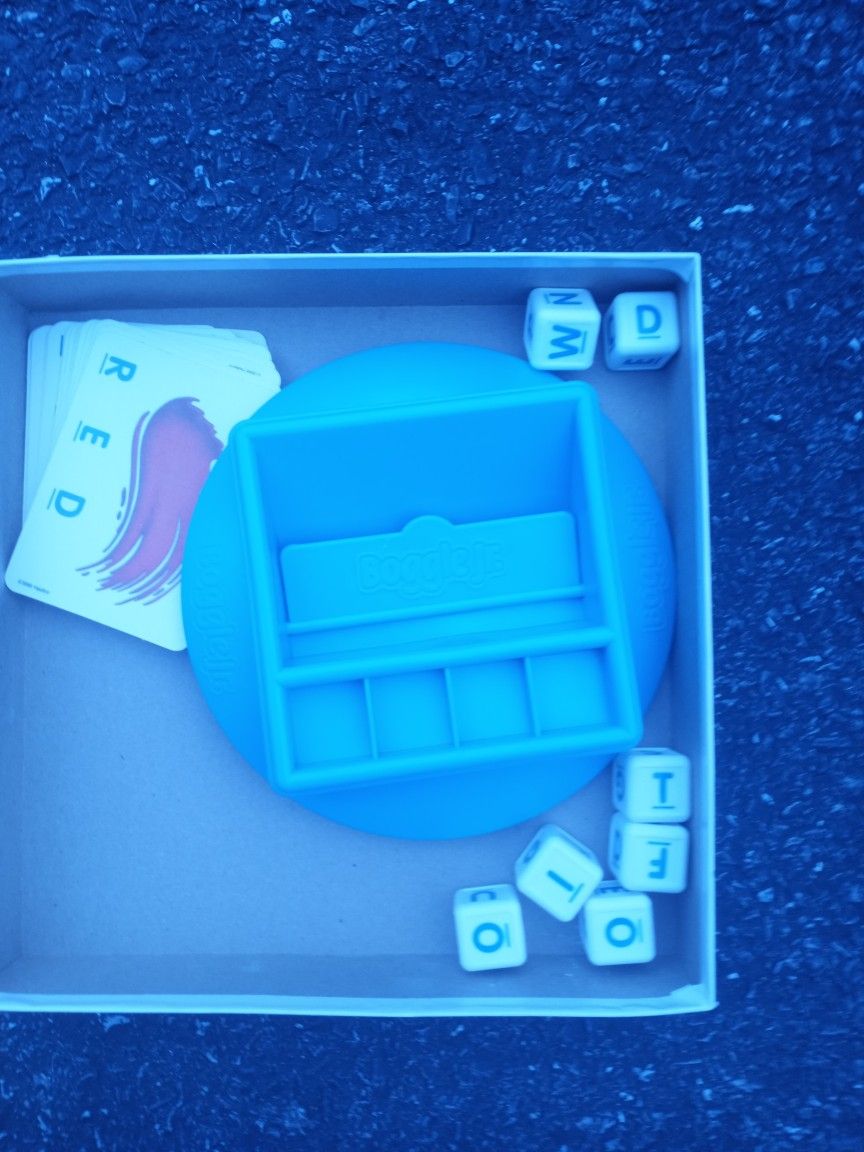 Boggle Jr Game