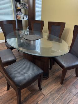 Table with Vanity/Curio $450 OBO