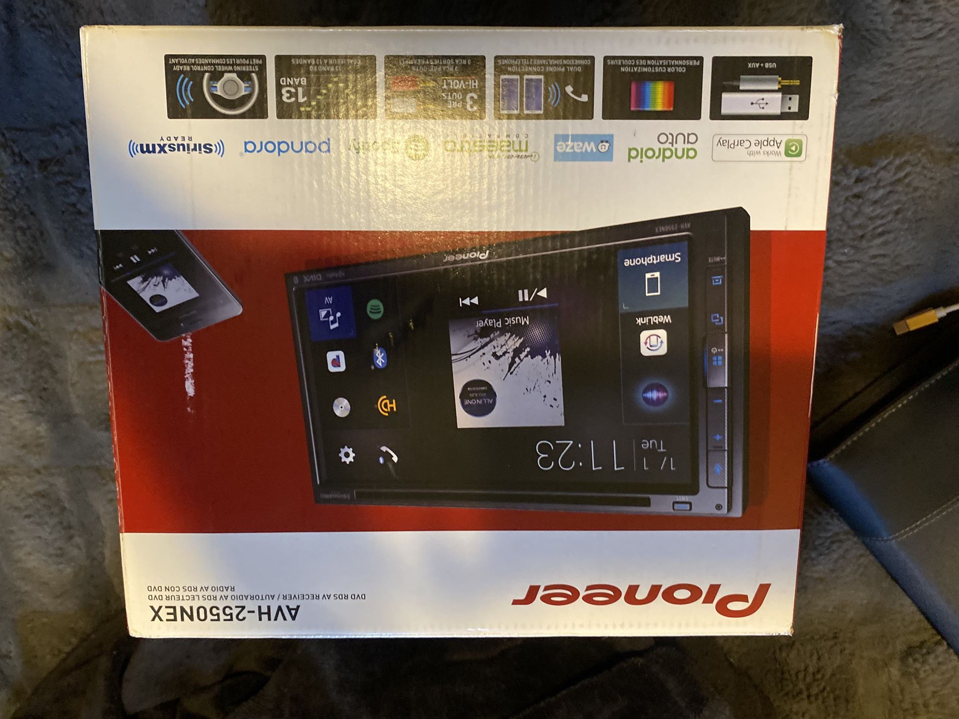 Pioneer 7 Inch Screen