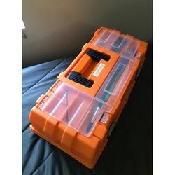 17-Inch Three-Layer Plastic Storage Box/Tool Box/Sewing Box Organizer