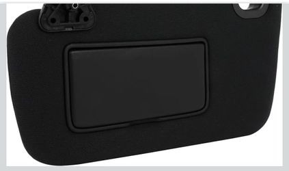 Left Driver Side Sun Visor Assembly Without Sunroof Black Fits for Nissan Sentra