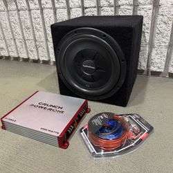 Rockford 12 Subwoofer With Amp