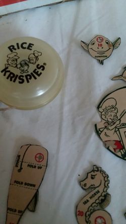 Rice krispies toys