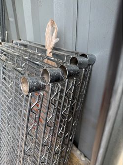 Commercial Chrome Wire Shelving | 4 Shelves + 4 Posts | Heavy-Duty